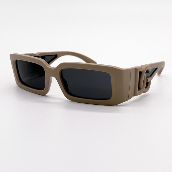 NEW DOLCE&GABBANA DG6197 3292/87 BEIGE UNISEX SUNGLASSES DG6197 329287 - Picture 1 of 9